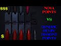 Finally a budget friendly nova point competitor diamond pacific nova resin points in trouble now