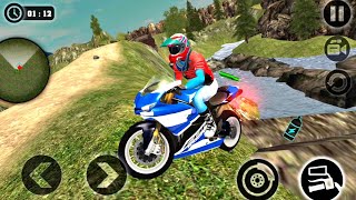 Motorcross Sports-Bike Off-Road Stunt Rider - Uphill OffRoad Motorbike Rider - Android Gameplay screenshot 5