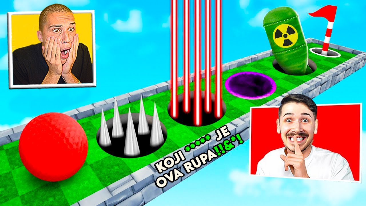 KOJA BUDALA JE NAPRAVILA OVU RUPU?! Impe me troluje do suza u GolfItu! 😡🤣⛳