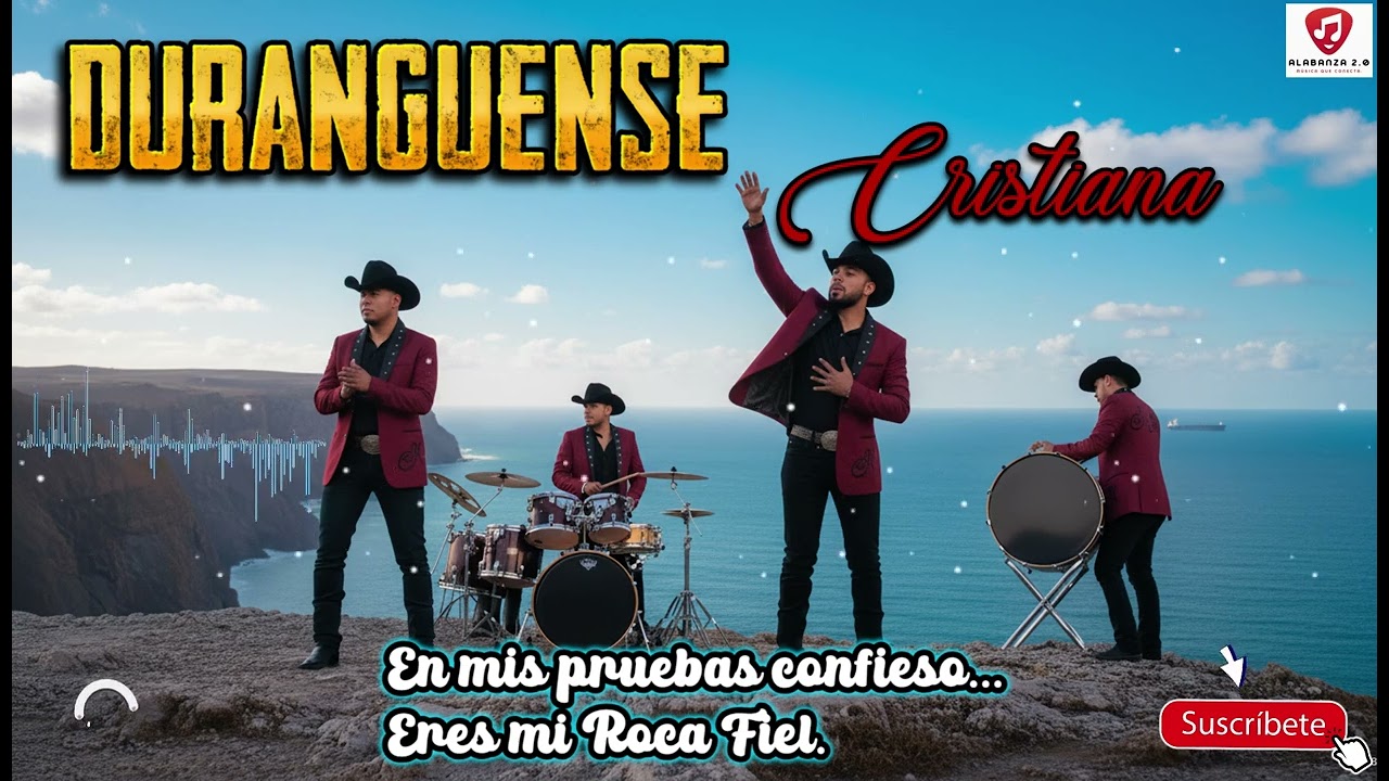 Música Cristiana Duranguense 🌟 Mi Roca Fiel | Alabanza y Adoración