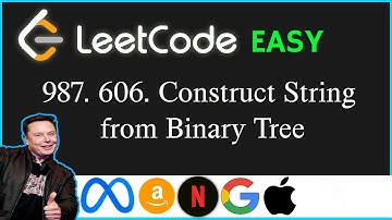 Construct String from Binary Tree | Leetcode 606