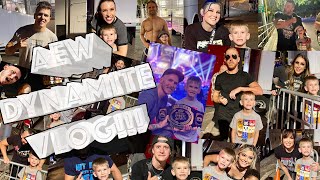 AEW Dynamite Fight for the Fallen Vlog! Ryder chops Sammy Guevara!