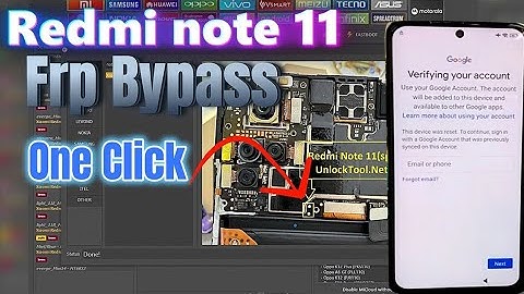 Redmi Note 11 Frp Bypass MIUI 13  |  Xiaomi Redmi Note 11 Frp Bypass Unlock tools