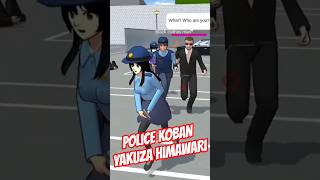 POLICE KOBAN HIMAWARI YAKUZA‼️ #idsakuraschoolsimulator #shorts #sakuraschoolsimulator #歌ってみた #あんスタ MF GAMING