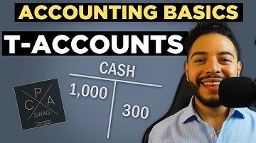 T Accounts Explained (EASY) | Accounting Basics