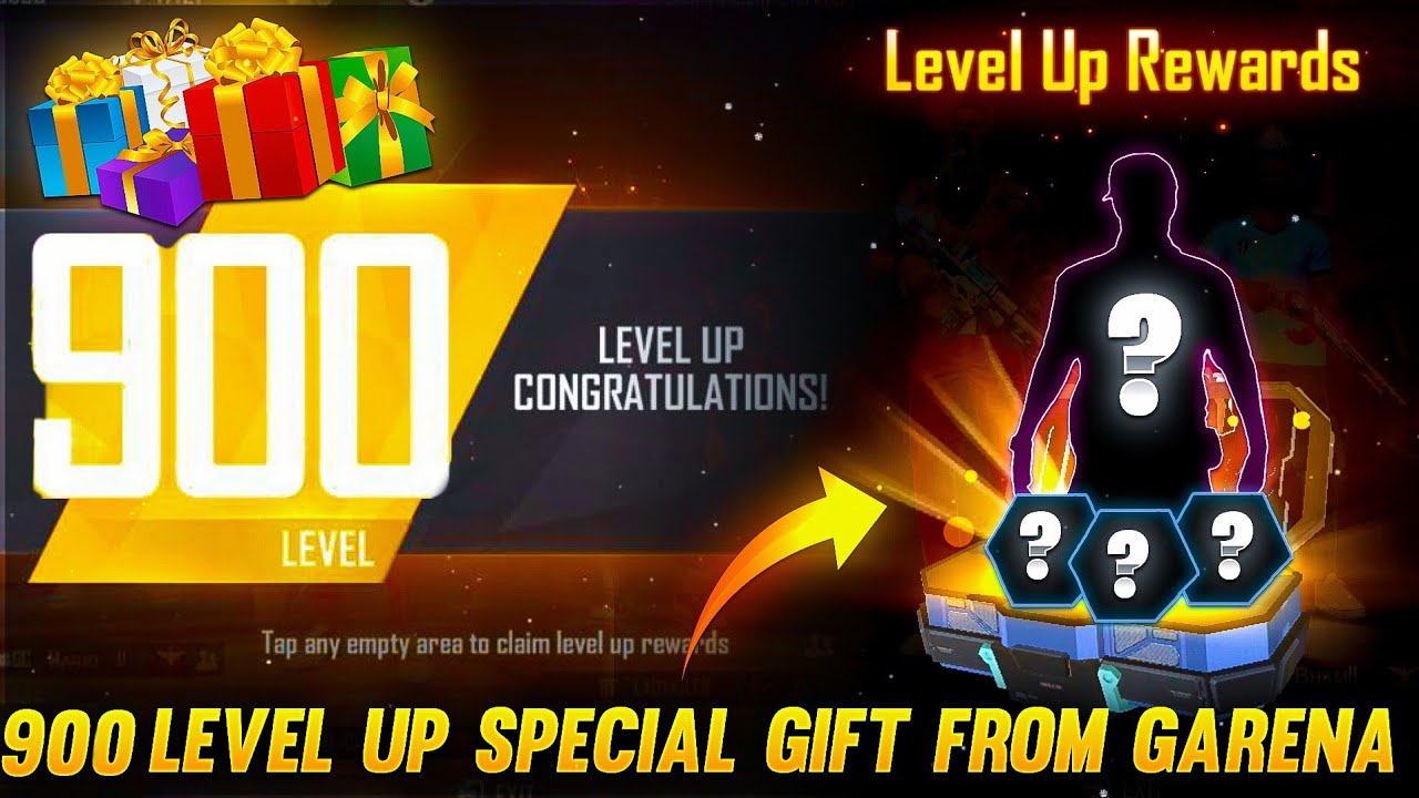 900 LEVEL UP SPECIAL GIFT FROM GARENA? 😱 || REWARD KYA MILA HOGA 😱 || FREE FIRE