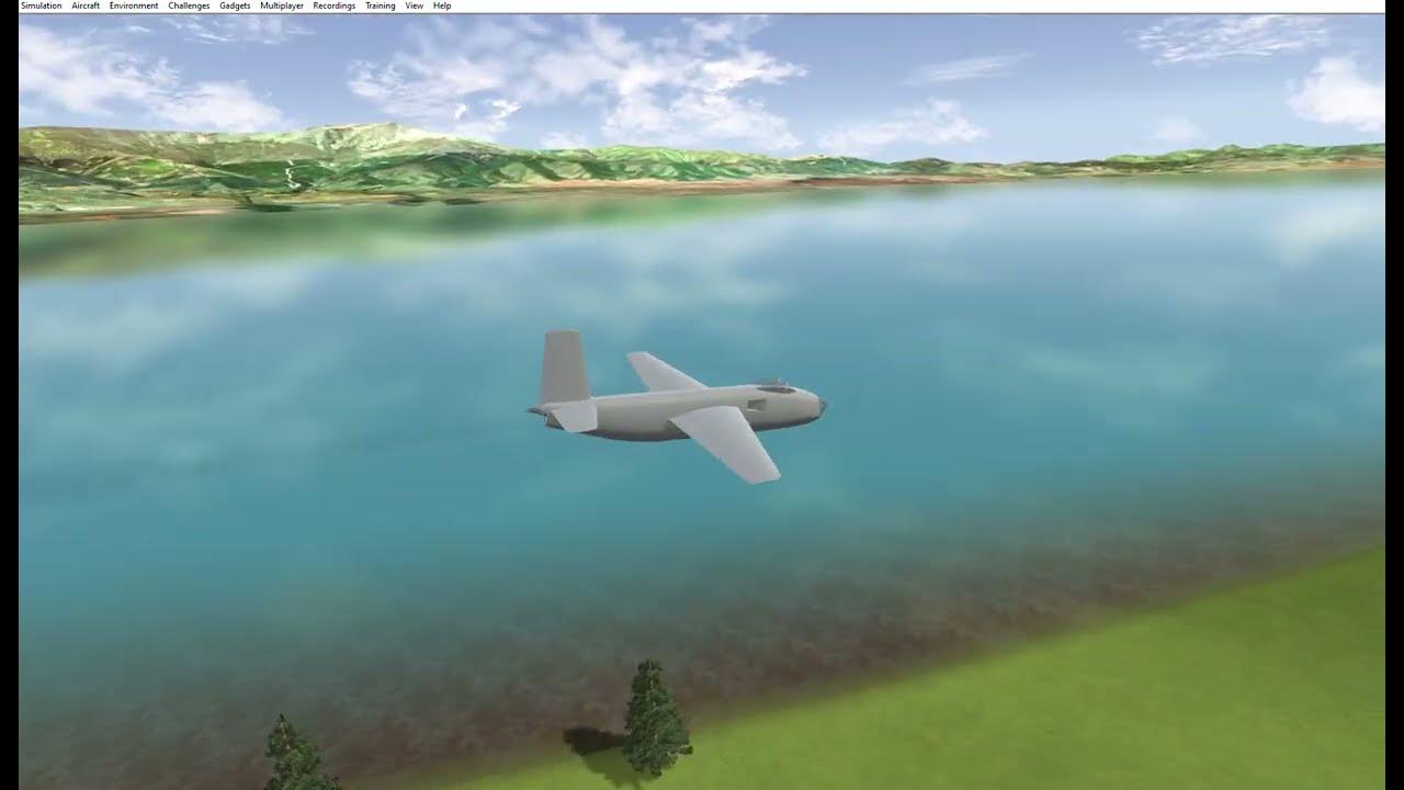 Douglas XB43 Jetmaster Remote control demo flight RF evolution