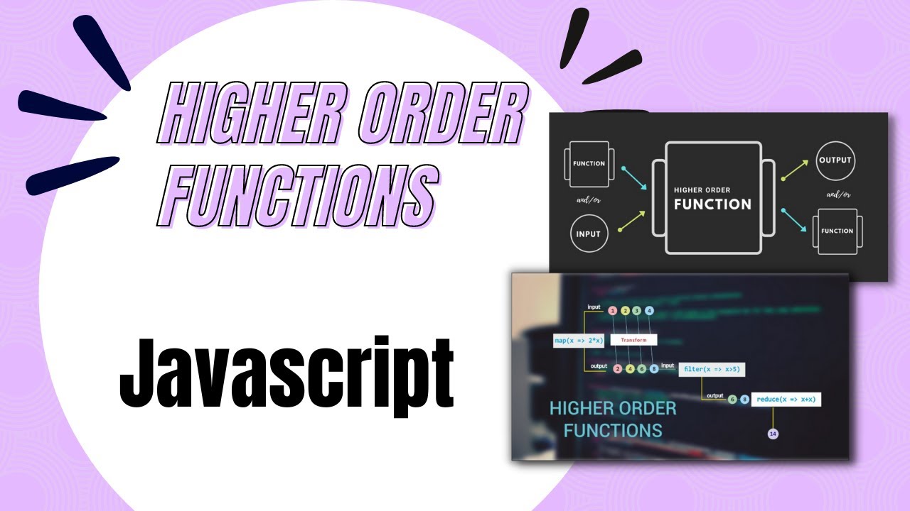 High order function js. High order function js example.