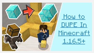 How to DUPE on any Minecraft server in 2021!! (1.16+)