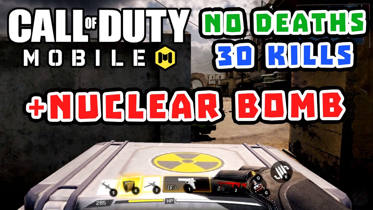 CALL OF DUTY MOBILE • ZERO DEATHS + 30 KILLS + NUCLEAR BOMB • Gameplay •  Dowload COD Android, IOS PC - 