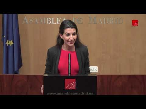 Rueda de prensa Rocío Monasterio tras la junta de portavoces en la Asamblea de Madrid