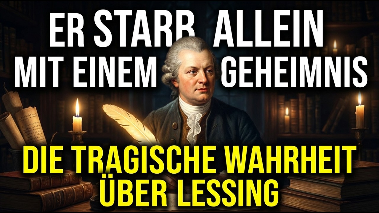 ER STARB ALLEIN MIT EINEM GEHEIMNIS — DIE TRAGISCHE WAHRHEIT ÜBER LESSING