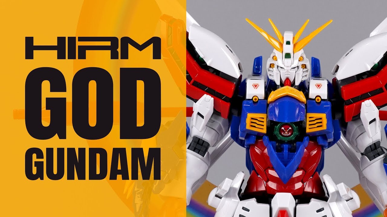 石破天驚凹凹拳 ] BANDAI HIRM GOD GUNDAM ハイレゾリューションモデル