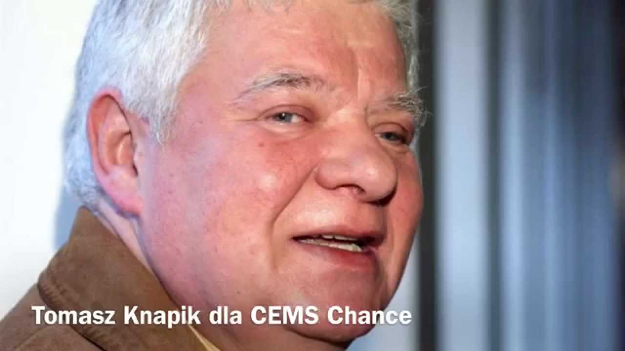 Tomasz Knapik zaprasza na CEMS Chance YouTube