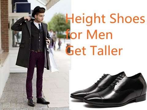 men's shoes to look taller