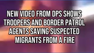 39 suspected migrants saved from burning tractor trailer, DPS says