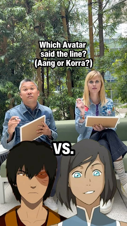 which avatar said the line: aang vs. korra? #shorts