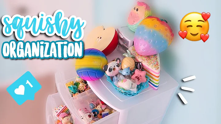 how i organize my squishies :)