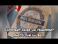 Comment faire un tableau déco en palette avec transfert photo?