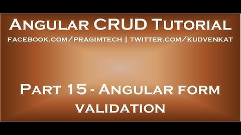 Validatie van hoekige vormen