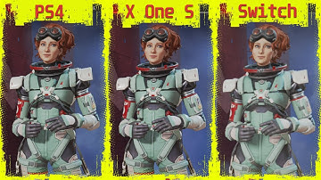 Apex Legends Nintendo Switch vs X1S vs PS4 Graphics Comparison
