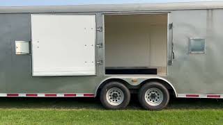 2005 ROYAL V- NOSE 28FT, 2 AXLE ENCLOSED CARGO TRAILER FOR SALE - ACTION AUCTIONS BIDITCARS.COM