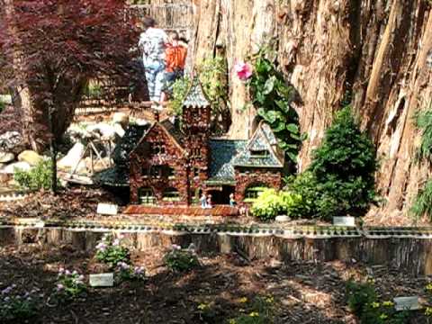 Garden Train Layout At Fernwood Botanical Garden Further