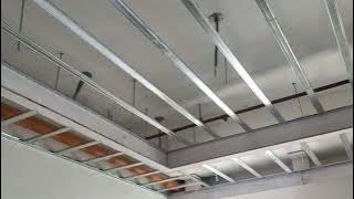 Download lagu How to Install Metal Furring at Ceiling? #Architectural Works#Engineering#Fit Out Works#Construction