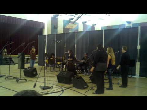 Sharon Lucas sings at GPA Jazz Concert