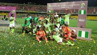 AWCON: Super Falcons beat South Africa 4-3 on penalties to lift trophy