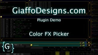 MA2 Plugin: Color FX Picker