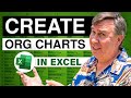 Excel - Mastering Org Charts in Excel: Create Professional Hierarchy Visuals Easily! - Episode 388