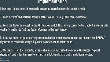 Camera Path Generator using Monocular Visual Odometry