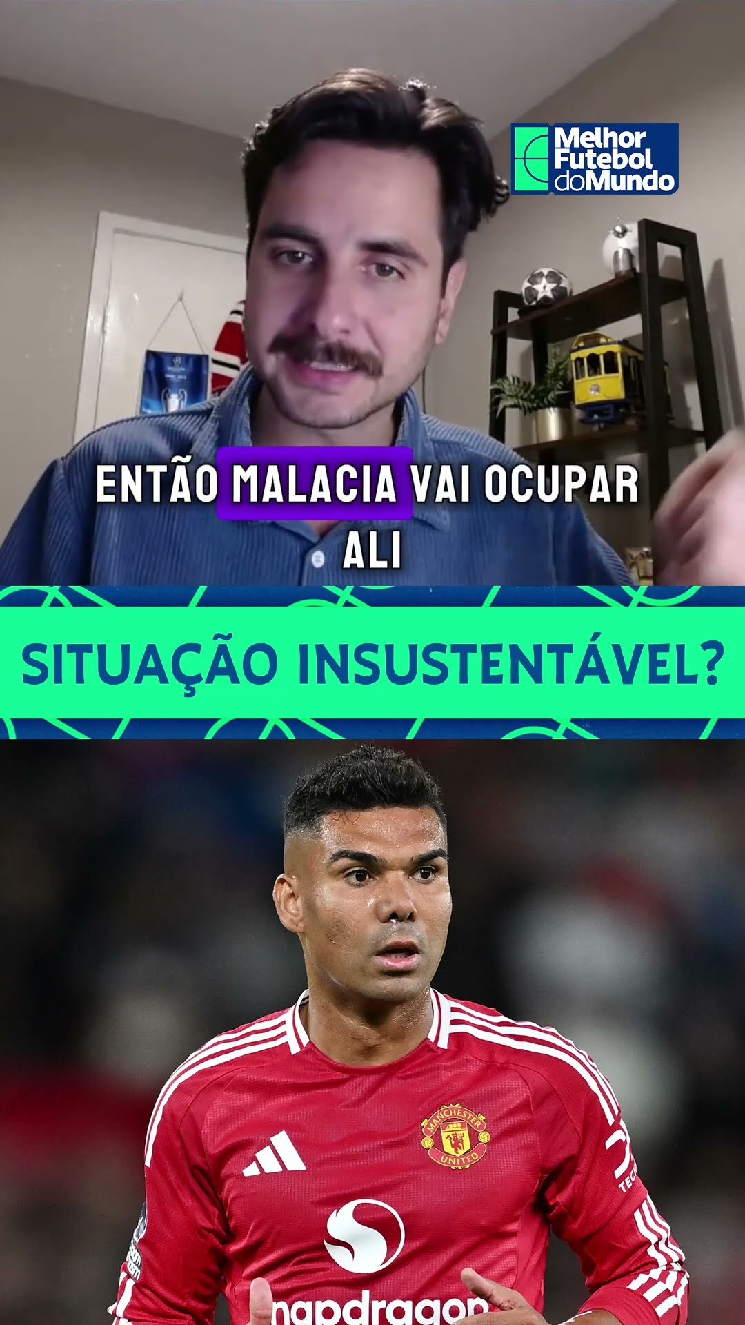 CASEMIRO EM SITUAÇÃO COMPLICADA NO MANCHESTER UNITED
