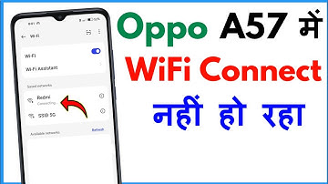 Oppo A57 Me WiFi Connect Nahi Ho Raha Hai | Oppo A57 WiFi Connection Problem