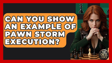 Can You Show An Example Of Pawn Storm Execution? - The Chess Codex
