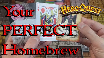 Are You Making HeroQuest Homebrew? || BoardsGamesMaker Card Finishes Revealed & Reviewed