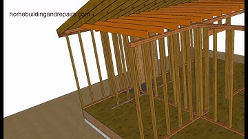 How To Support Exterior Load Bearing Wall And Ceiling For Floor Repairs
