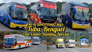 BUS SPOTTING #41: Tuba, Benguet | Our Easter Sunday Special