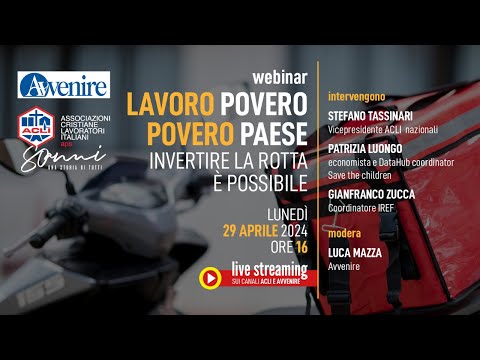 Lavoro povero, povero Paese