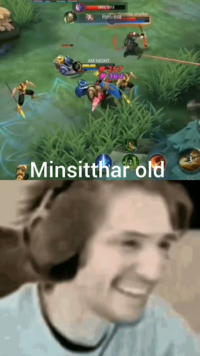 Mlbb Minsitthar old vs now #shorts #mlbb #meme #mlbbshorts #trendingmeme #minsitthar