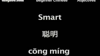 Adjectives - Langhub.com [Learn Mandarin Chinese]