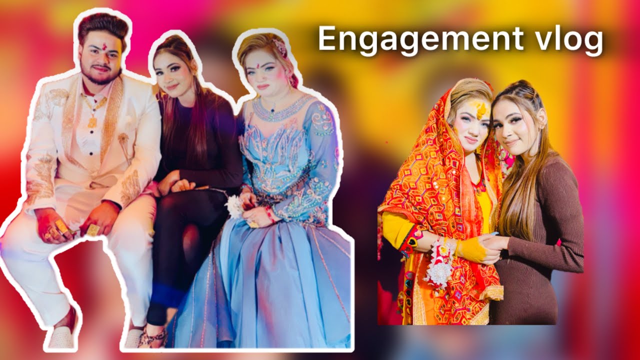 Damini weds khushal engagement vlog #bhumibisaiya #wedding #youtube 