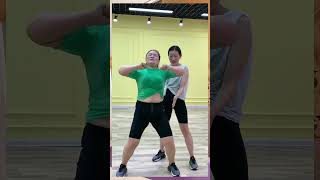 Chinese Belly Fat Dance Workout #shorts #shortsfeed #dance #wanyomori #trending #workout