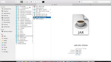 JavaFX - 08 Adicionando a Biblioteca do SQLite