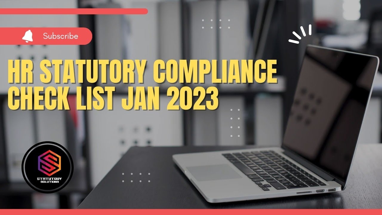 Hr Statutory compliance Check list Jan 2023
