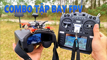 Lần Đầu Bay Thử FPV Racing Drone Mini - Combo Tập Chơi FPV Racing Emax Tinyhawk II Freestyle