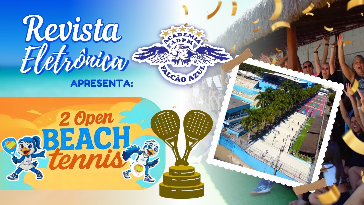 2º Open Beach Tennis ADPM: Final + Troféu + Emoção na Areia