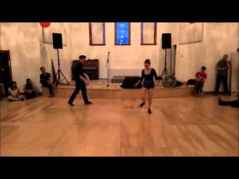 Turlough Myers and Jenna Werhun Perform at the Sugar Foot Stomp