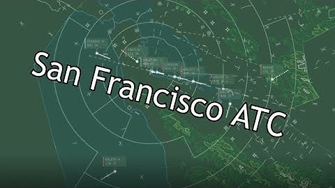 San Francisco ATC Timelapse (1 Hour) - openScope ATC Simulator